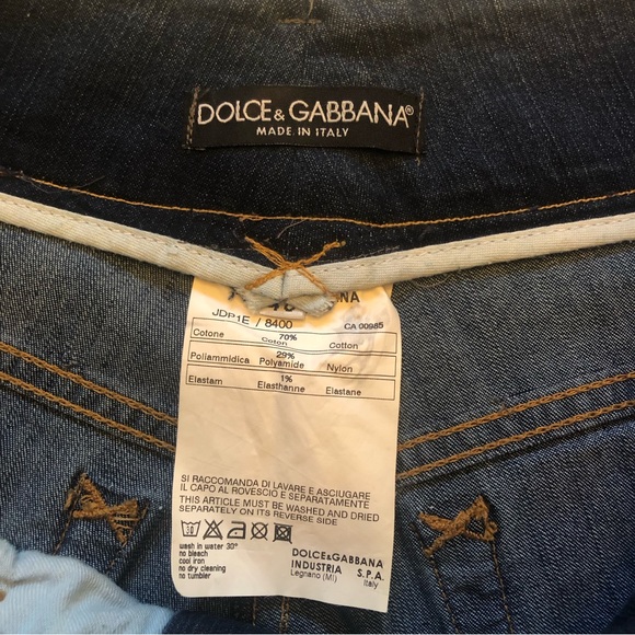 DOLCE & GABBANA Women’s Blue Jean - Picture 3 of 6